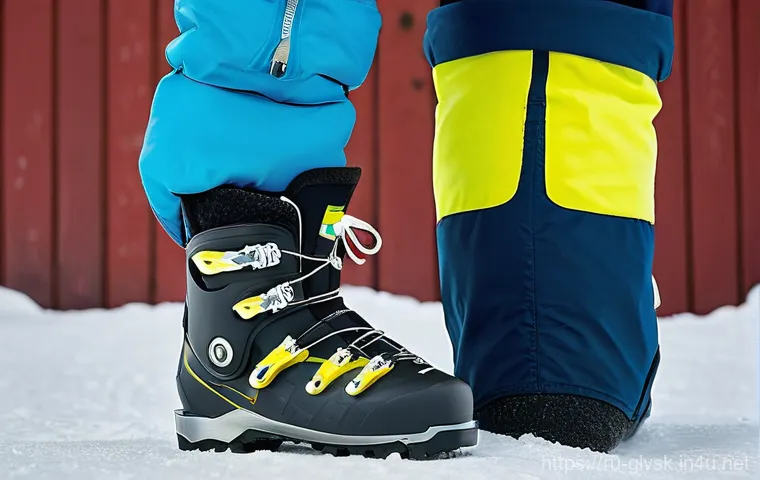 어린이 스키 양말 추천 - **Prompt:** A detailed close-up shot of a high-performance children's ski sock, isolated on a clean,... 어린이 스키 양말 추천 - **Prompt:** A detailed close-up shot of a high-performance children's ski sock, isolated on a clean,...